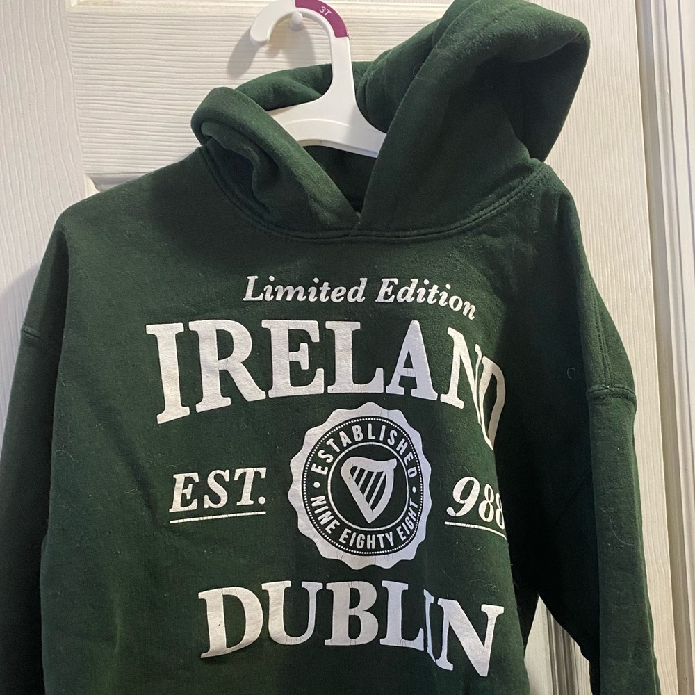 Gildan Green Ireland Hoodie